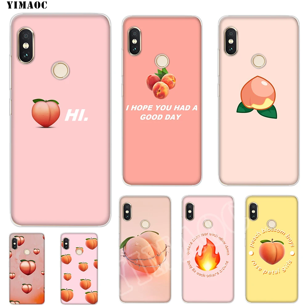 

YIMAOC peach blossom boys Soft Case for Xiaomi Redmi 6 4X 5A 4A S2 Note 4X 4 5 Pro Plus Mi 8 9 SE 6 A2 A1 MiX 2S MAX 3 Case