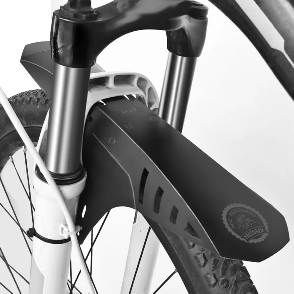 Negro ESjasnyfall Guardabarros de Bicicleta Ultraligero F/ácil de Instalar MTB Guardabarros Guardabarros Alas para Guardabarros Traseros Delanteros de Bicicleta Piezas de Bicicleta