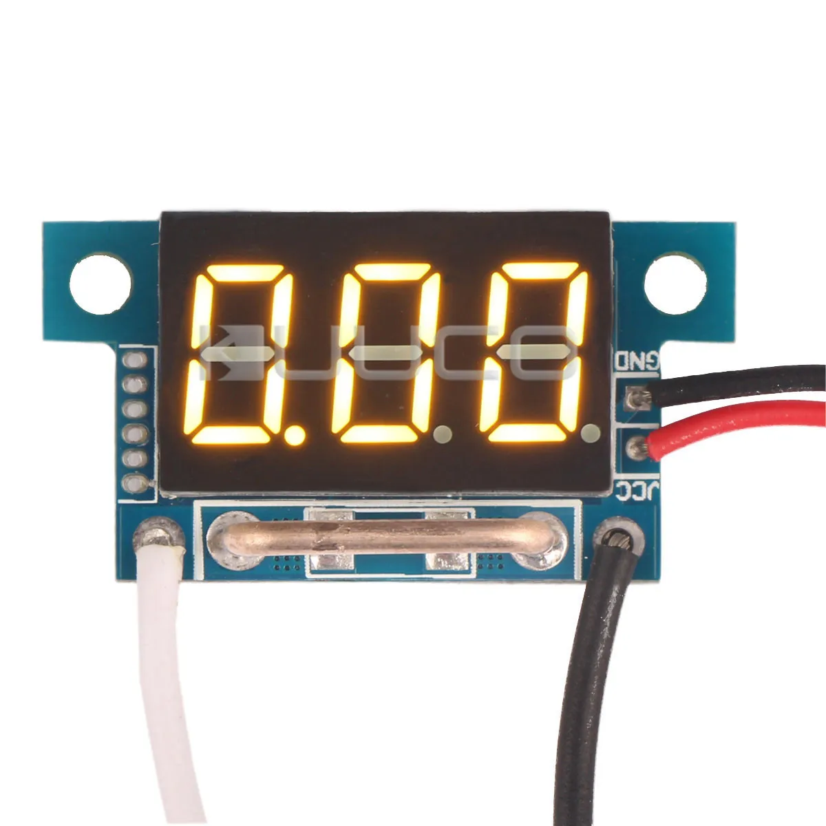 

Mini Ampere Panel Meter Current Tester DC 0~10A Yellow LED Digital Ammeter DC 5V 12V 24V Current Meter Measure