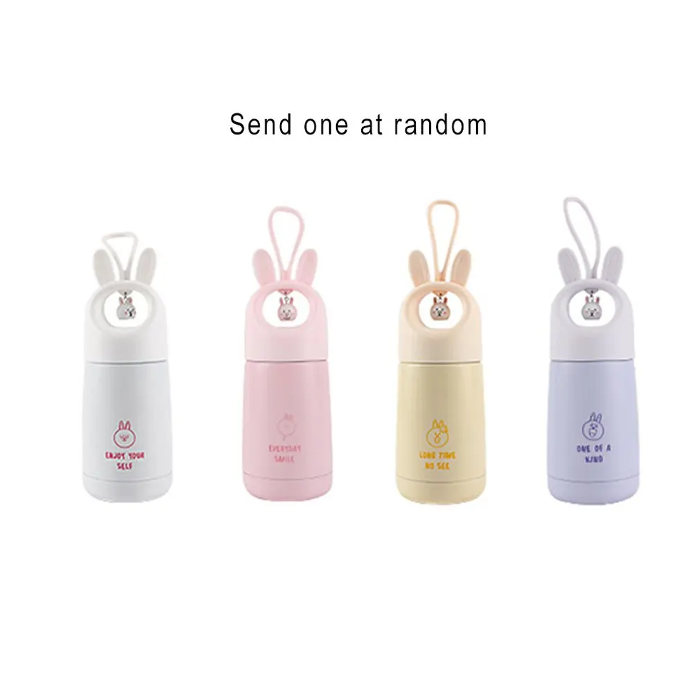 

Double Wall Cute Rabbit Vacuum Flasks Thermo Cup Coffee Tea Travel Mug Thermol Portable Mug Thermol Bottle