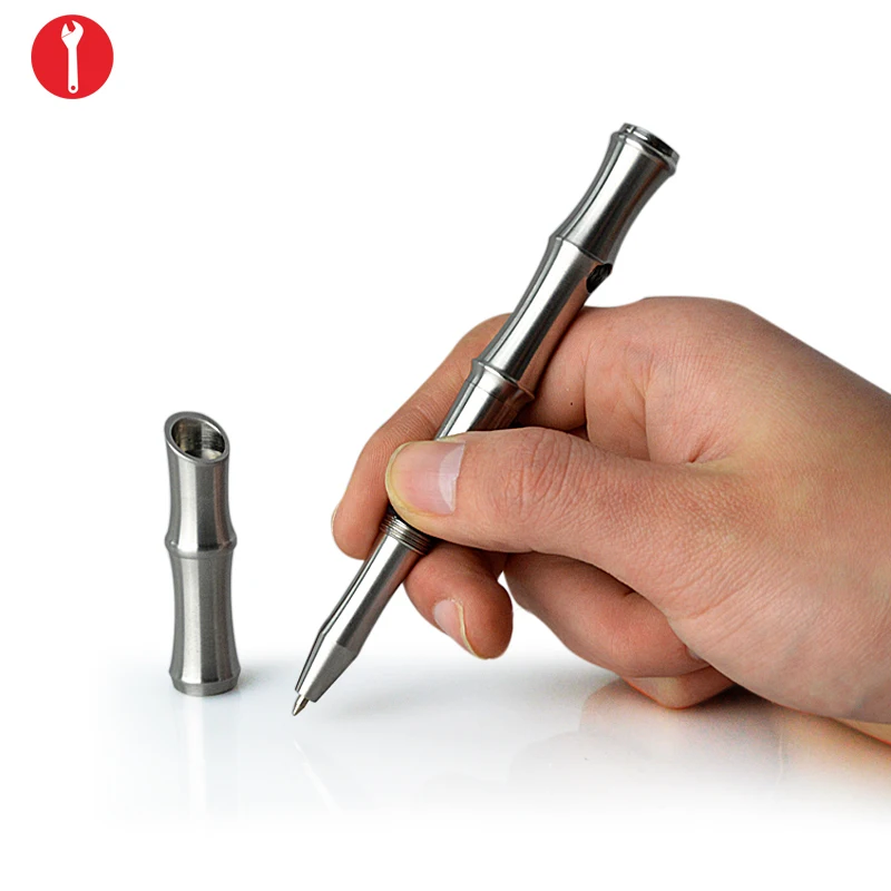 

Outdoor Survival Defence Personal Tactical Pen Self Defense Multi Tool Camping Signing Pen EDC Stainless Steel Portable