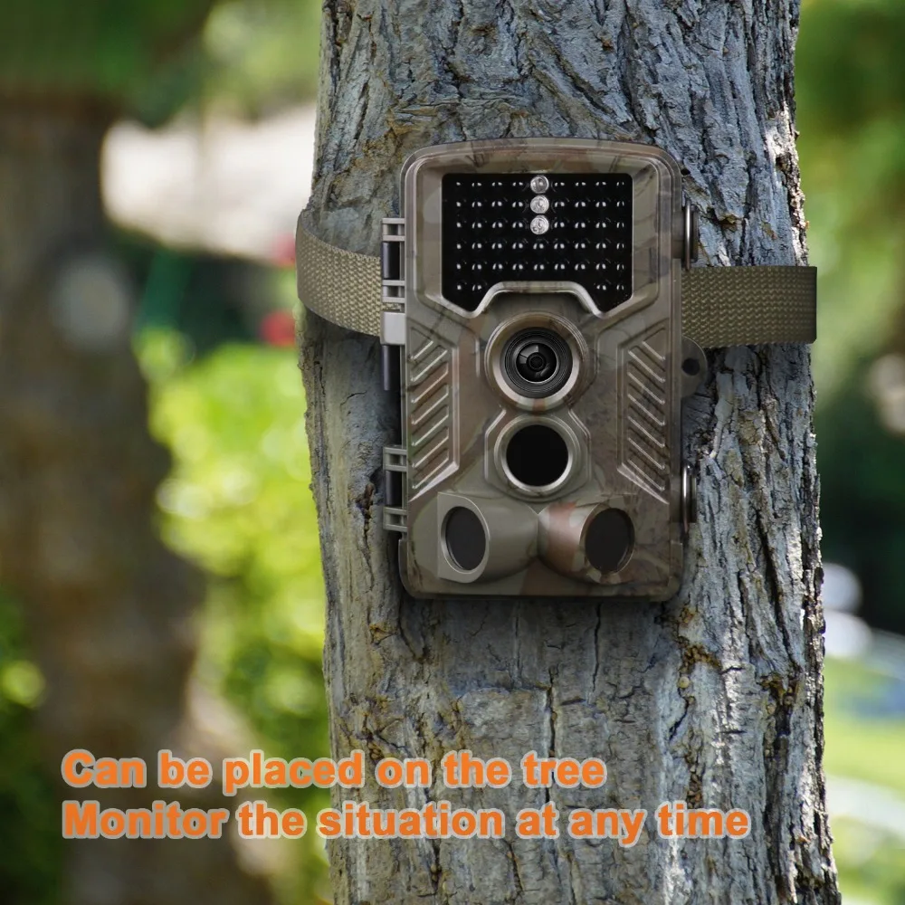 HC800M Trail дикий Камера Беспроводной Ночное видение инфракрасный Охота Камера Hunter Cam MMS SMS 120 градусов Камера s ловушку motion триггер