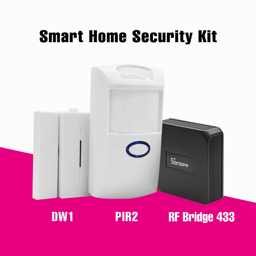 Sonoff RF мост для умного дома комплект безопасности 433 МГц Wifi беспроводной