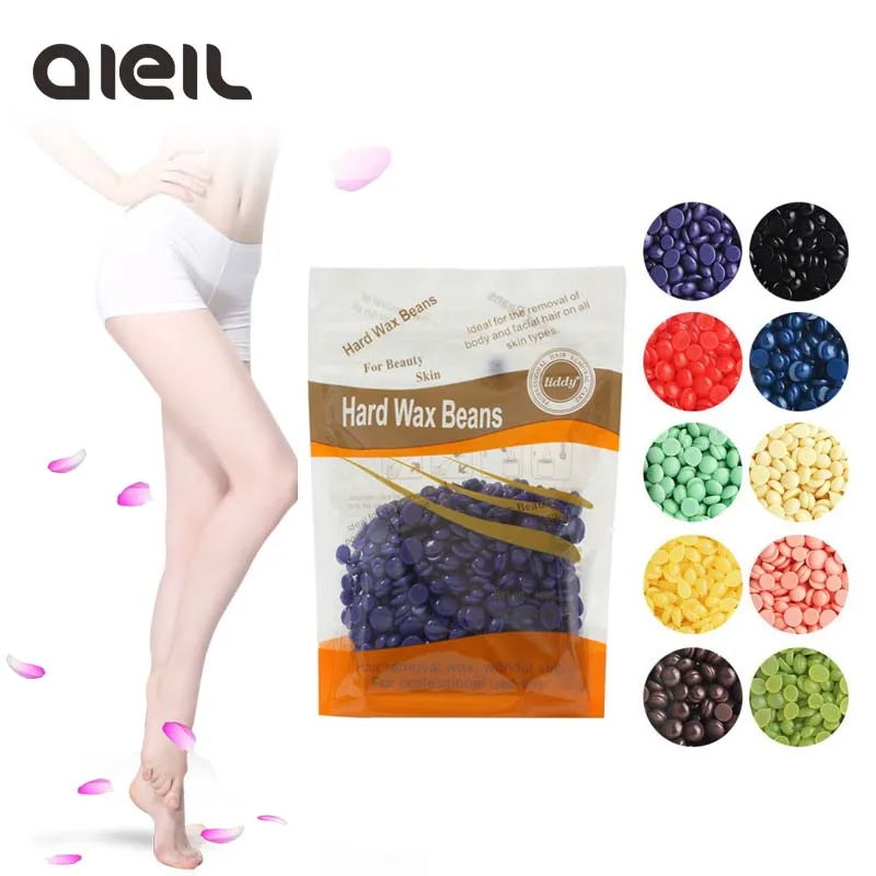 100g Wax Beans Depilatory Epilator Hard Wax Pellet Waxing Bikini Hair