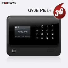 FUERS 2019 NEW WIFI GSM 3G G90B Wireless Home Security Alarm System IOS Android APP Control Home Burglar Security FUERS 2019 NEW WIFI GSM 3G G90B Wireless Home Security Alarm System IOS Android APP Control Home Burglar Security