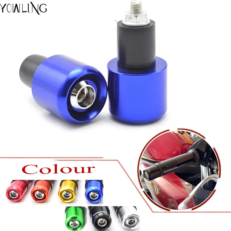 

New 7/8" 22mm Universal Motorcycle Handle Bar End Grips Handlebar Ends Cover For Suzuki GSX R 600 750 GSX 650 F GSF 600 Bandit