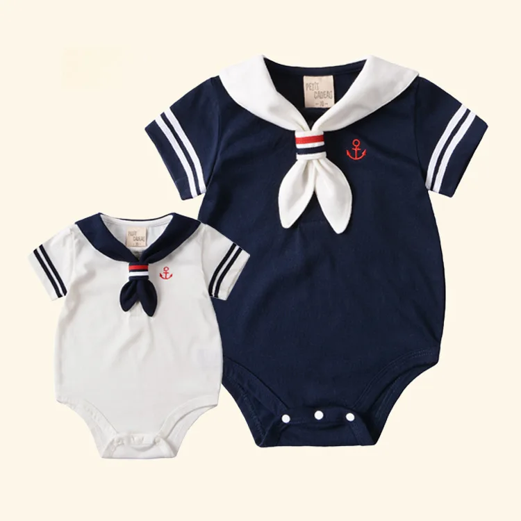 0 2yrs Baby Bodysuits 100 Cotton Solid Newborn Infant Boys & Girls