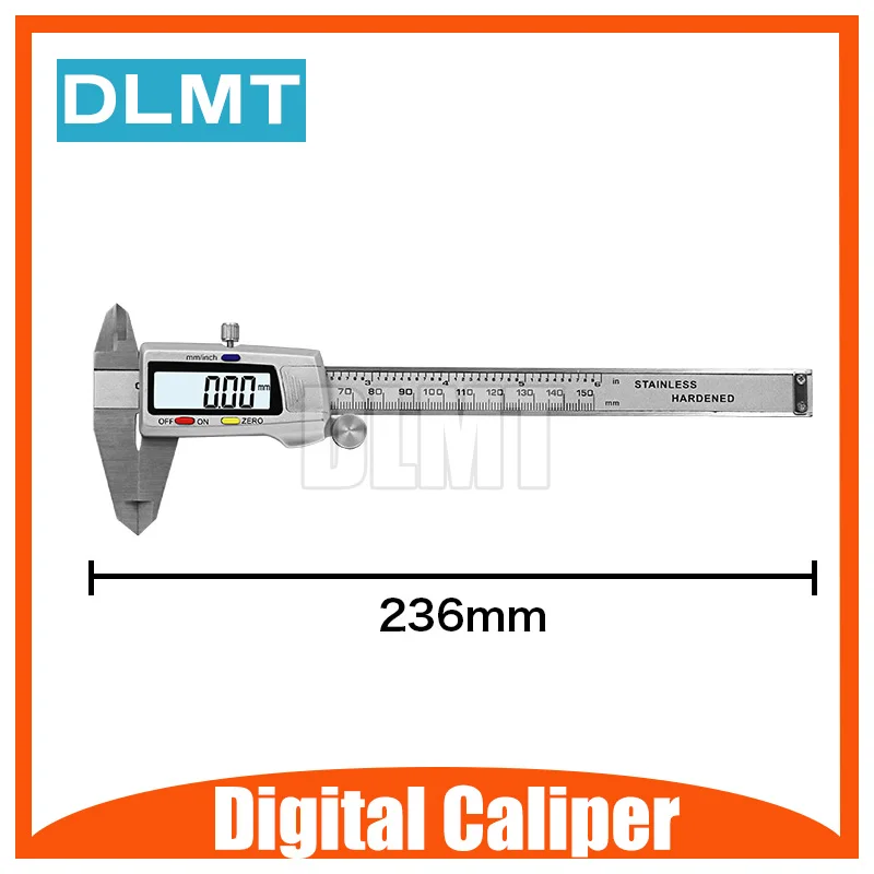 " 150 мм измерительный инструмент штангенциркуль высокой точности цифровой штангенциркуль измерение инструмент из нержавеющей стали цифровой штангенциркуль