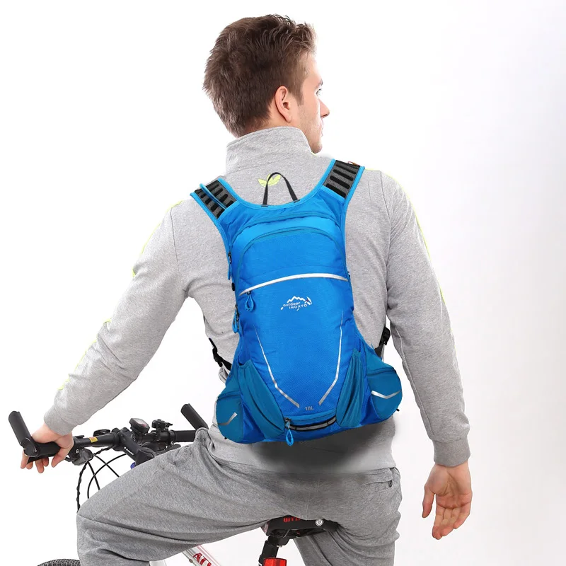 Новинка, 18л, велосипедный водонепроницаемый рюкзак, Проветриваемый, эргономичный, велосипедный, для альпинизма, для путешествий, для бега, для спорта на открытом воздухе, гидратационные сумки