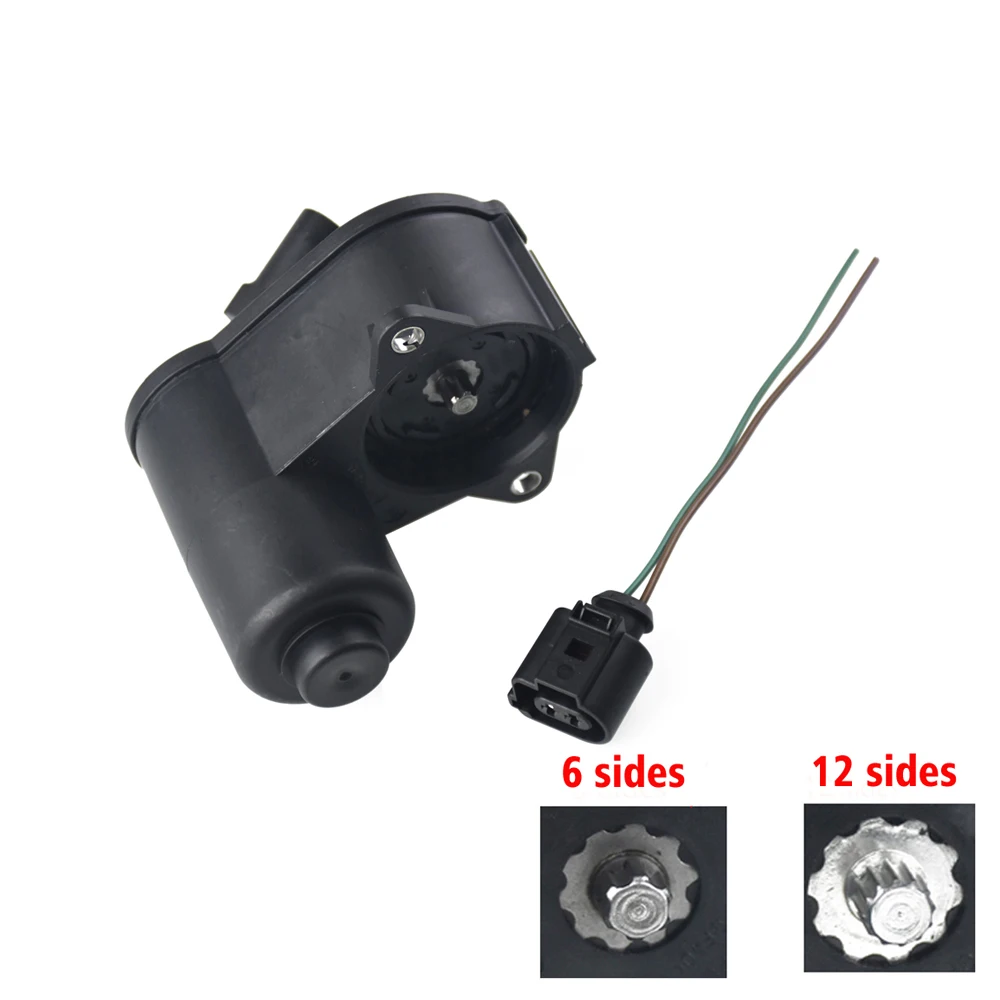 Серводвигатель тормозного суппорта 12/6-сторонний Torx для VW Passat B6 B7 CC Tiguan 2008 2009 2010 2011