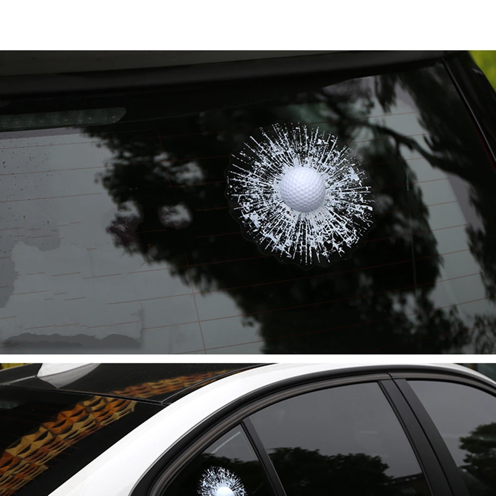 

Funny 3D Car Sticker Golf Hit The Window For Ford Focus 2 Volkswagen Skoda polo glof Renault Opel Mecerdes BMW Audi Toyota Cruze