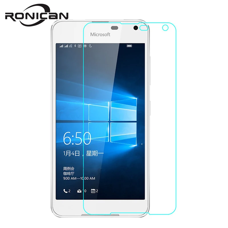 Закаленное стекло для Nokia Microsoft Lumia 650 защита экрана RONICAN 9H 0 26 мм 2.5D Защитная пленка