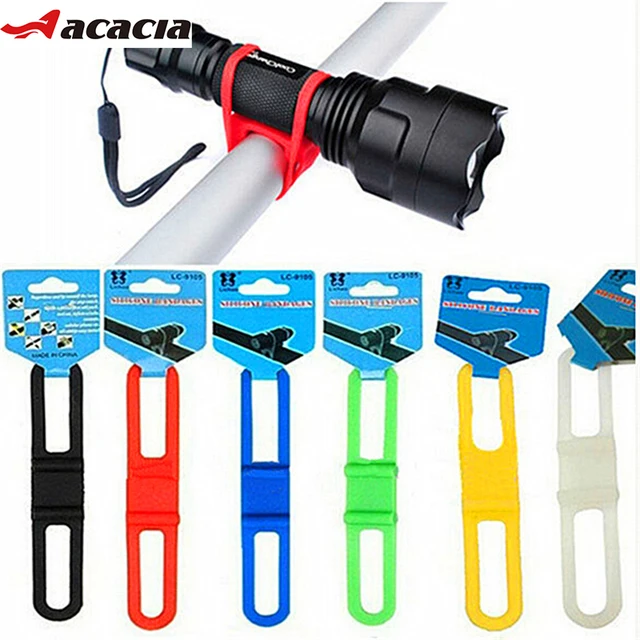 Cheap ACACIA 2pcs/lot Bicycle Light &Speedometer&Pump Ribbon MTB Bike Fixed Rubber Band High Elasticity Ropes For Bicycle 81127