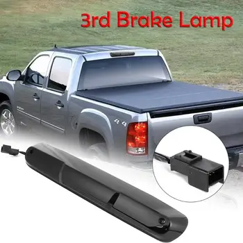 

LED 3rd Brake Light Stop Lamp Replacement LED Brake Light Taillight Assembly for Chevrolet Silverado GMC Sierra 1500 07-13 Grey