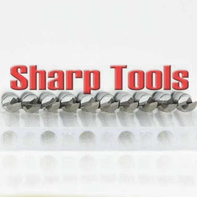 4mm Shank 2 Flute End Mill Carbide Milling Cutter Set Router Bits for Wood MDF Machine Lathe