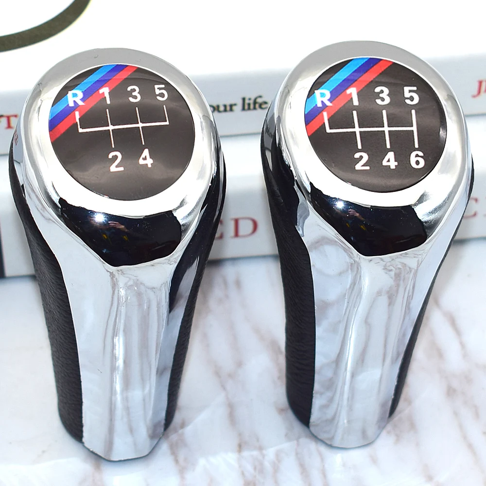 

5 / 6 Speed Leather Car Manual Gear Shift Knob Stick Gaiter Cover for BMW E81 E82 E87 E90 E91 E92 E60 E61 X1 E84 X3 E83 X5