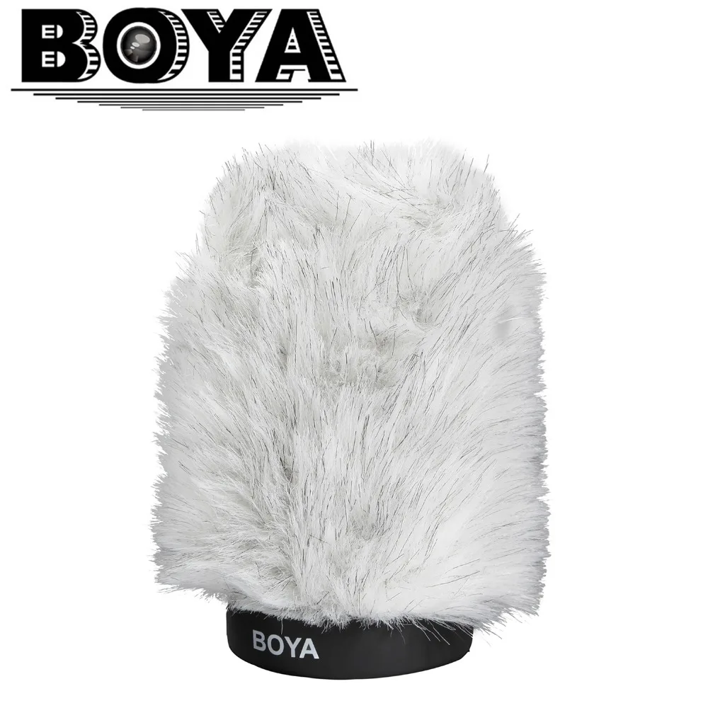 

BOYA BY-P120 Furry Outdoor Interview Windshield Muff for Shotgun Capacitor Microphones