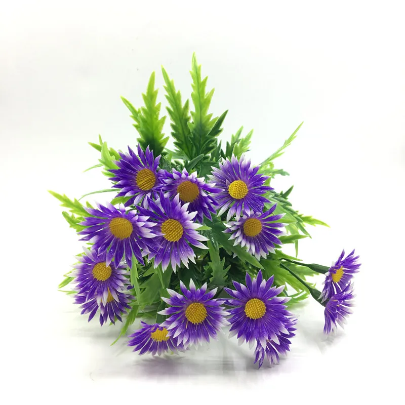 2017New Simulation Sunflower branches Artificial Plants For Wedding