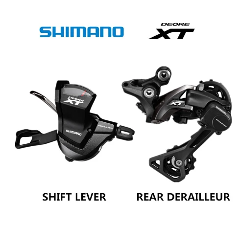 SHIMANO DEORE XT M8000 группа SL рычаг переключения передач + RD задний переключатель MTB 11 SPEED