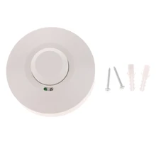 360 градусов Потолочный заселение радар Датчик переключатель времени расстояние и детектор света(максимальное расстояние обнаружения: 10 м