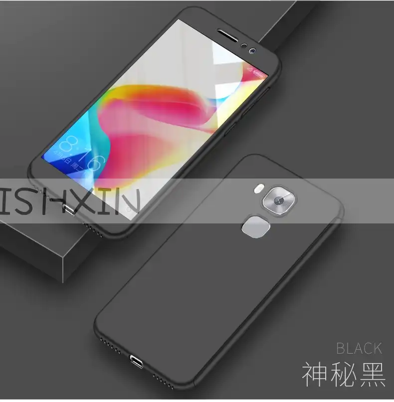 Huawei GX8 телефонные чехлы 360 градусов полный корпус защитный чехол для huawei G8 с