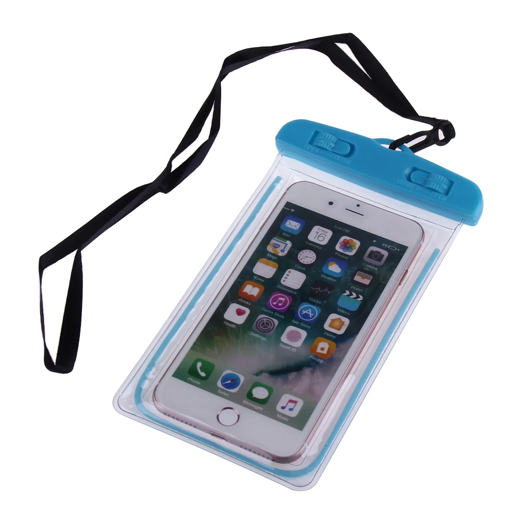 Водонепроницаемые сумки водонепроницаемая сумка со светоотражающим чехлом телефона для подводного плавания для iPhone 6 6S 7 универсальный