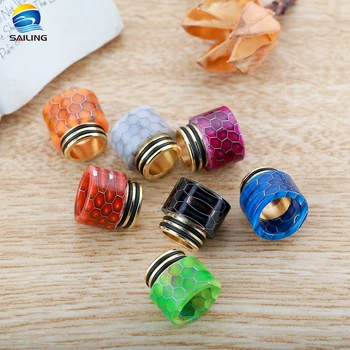 

2018 Newest ATHENA Snake Pattern Epoxy Resin 810 Drip Tips for TFV8 TFV12 10pcs A Lot