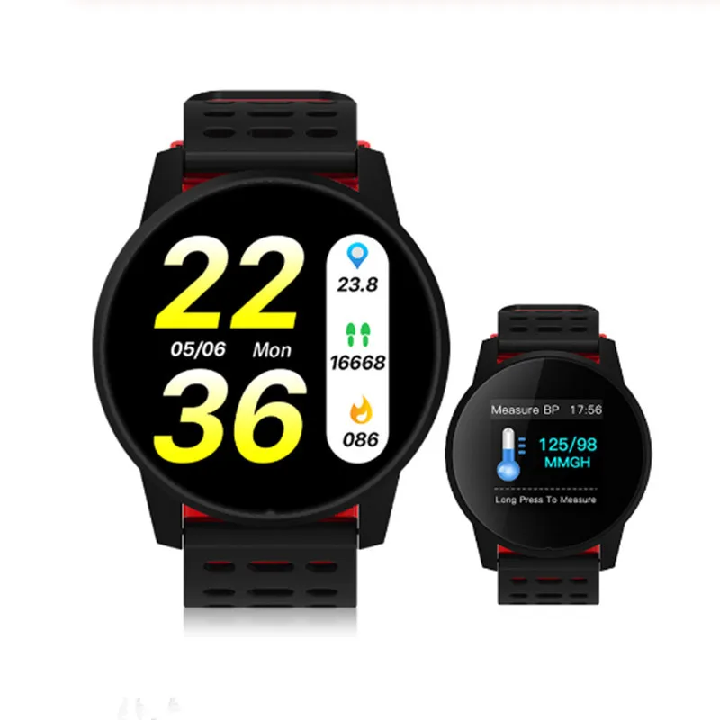 

LYKRY Smart Watch Men Smartwatch Running Heart Rate Blood Pressure Oxygen Monitor Fitness Tracker Pedometer reloj inteligente