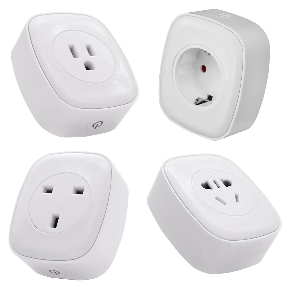 

Smart Home WiFi Socket Power Monitor Voice Remote Control Energy Measure AU UK US EU Plug for Alexa Google Home APP