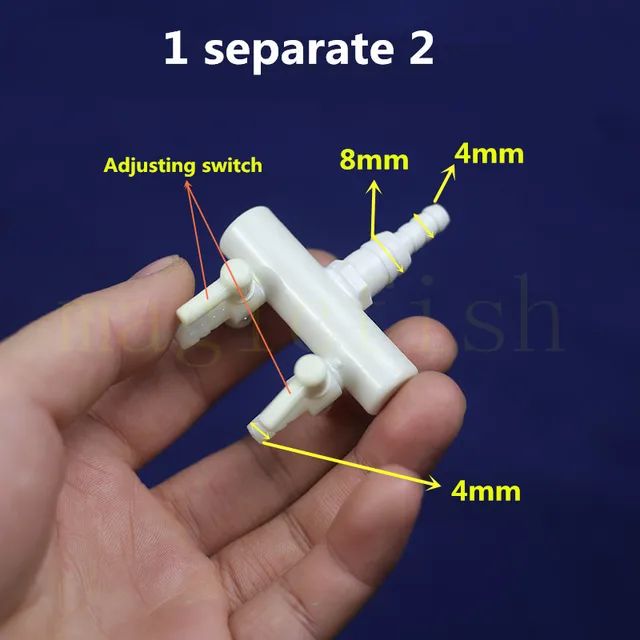 Buy 2 3 4 5 6 Ways Air Splitter Valve Aquarium Fish