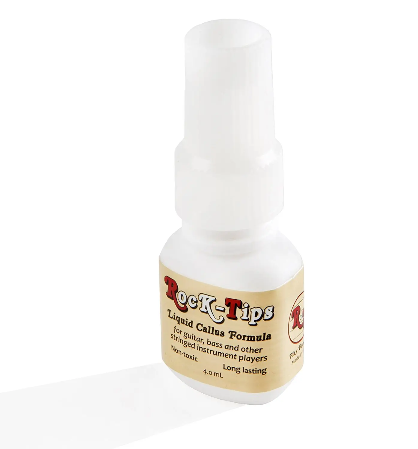 

Rock-Tips - Liquid Callus Formula - For Guitar, Bass, and Other Stringed Instruments - 4.0 mL