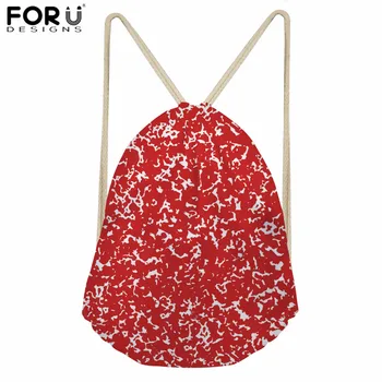 

FORUDESIGNS Classic Autism Awareness Pattern Children School Backpack Casual Women Travel Softback mochila Drawstring Bag