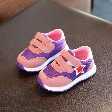 Детская обувь 0-3 лет, модная детская прогулочная обувь для мальчиков и девочек, парусиновая обувь, детская повседневная спортивная обувь, кроссовки - Цвет: 8