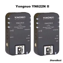 YONGNUO YN-622N II RX YN622N II HSS i-ttl вспышка триггера трансивер для камеры Nikon совместим с YN622N YN560-TX RF-603 II