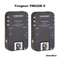 YONGNUO YN-622N II RX YN622N II HSS i-TTL Flash Trigger Transceiver for Nikon Camera Compatible with YN622N YN560-TX RF-603 II 1