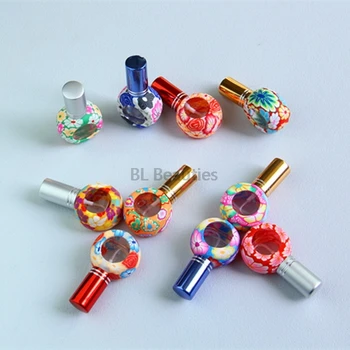 

500pcs/lot 8ML Spray Perfume Bottle Aluminum Refillable Travel Spray Bottles Parfume Atomizer Empty Cosmetic Containers