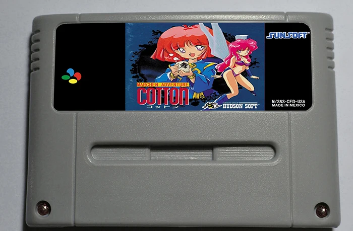 

Cotton Marchen Adventure - Action Game Cartridge EUR Version 16 bit 46 pin