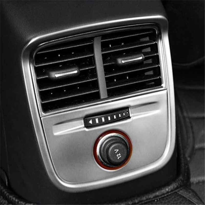 

Chromium Automovil Decorative Air Conditioner Interior High-grade Car Styling Decoration Sticker Strip 14 15 16 17 FOR Audi A3
