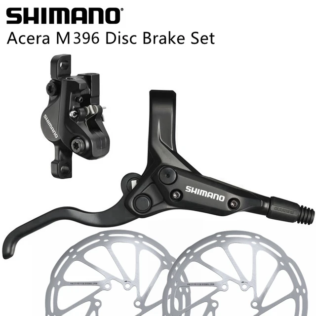 Shimano Acera M396 Disc Brake Set Hydraulic Brake Pad Set Front and