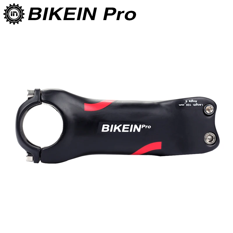 BIKEIN Pro полностью UD углеродный шток дорожного/горного велосипеда 6/17 градусов