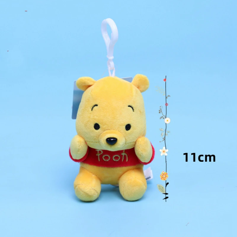 Оригинальная плюшевая кукла Disney Pooh Bear игрушки Mickey and Friends Minnie Mouse мягкие на день