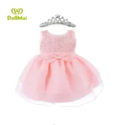 23 дюймов Reborn Baby Малыши розовый Пряжа юбка ручной работы Детские аксессуары для кукол дизайн roupa новорожденных принцесса комбинезон платье