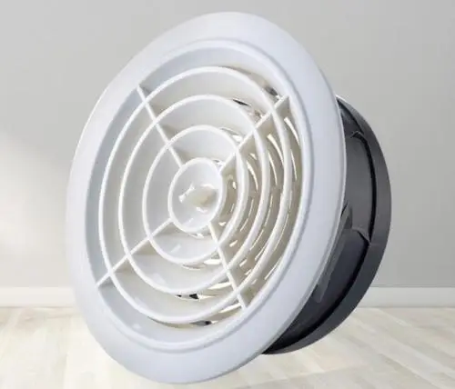 Регулируемый потолочный воздушный клапан круглый диффузор кожух воздуховода вентиляционная решетка