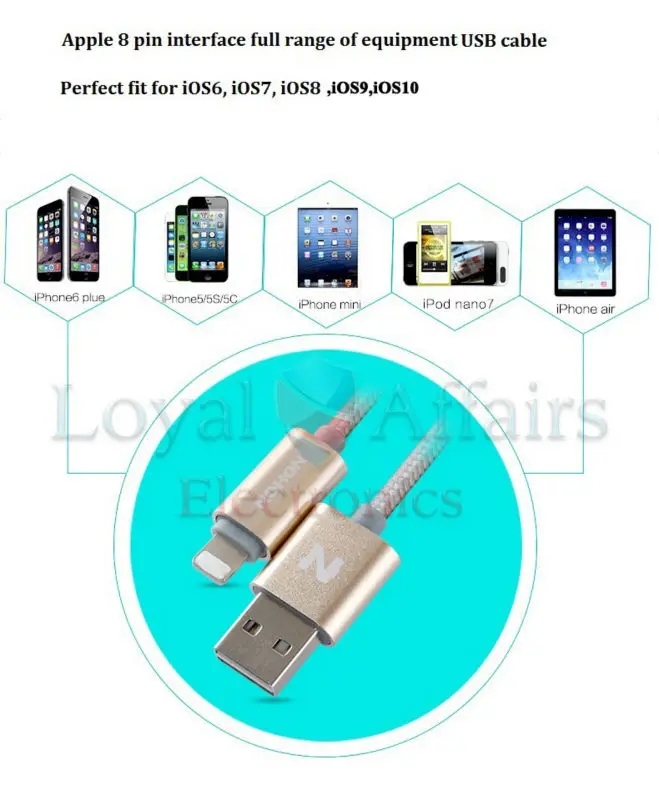 NOHON Cable For iPhone 7 Details (01)