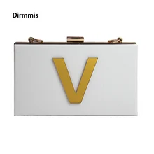 Кошелек с золотыми буквами брендовая модная вечерняя сумка Элегантный белый акриловый сумка на плечо Милая женская сумка праздничный Выпускной Повседневный клатч с цепочкой
