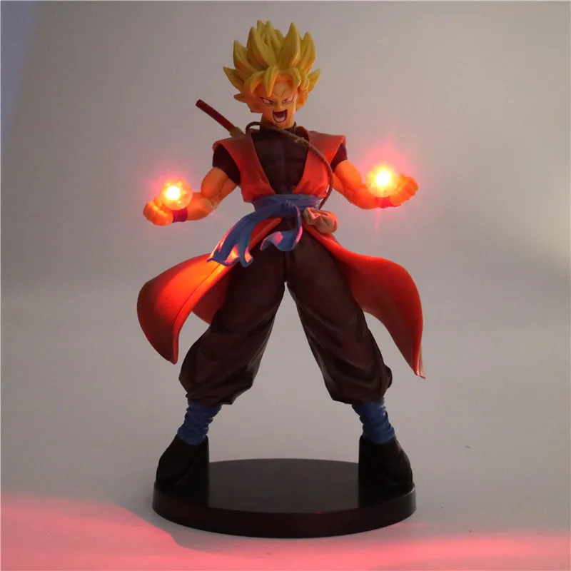 Dragon Ball Z Son Goku Anime LED Lamp Super Saiyan PVC Action Figure