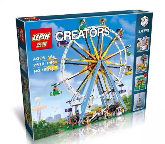 

DHL lepin 15012 ideas series the Ferris Wheel model Building Blocks compatible 10247 Architecture toys for children