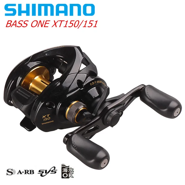 Special Price Original SHIMANO BASS ONE XT Right/Left Hand Baitcasting Fishing Reel 4+1BB 7.2:1 SVS System Round Coil Carp Fishing Reel Pesca Special Price Original SHIMANO BASS ONE XT Right/Left Hand Baitcasting Fishing Reel 4+1BB 7.2:1 SVS System Round Coil Carp Fishing Reel Pesca