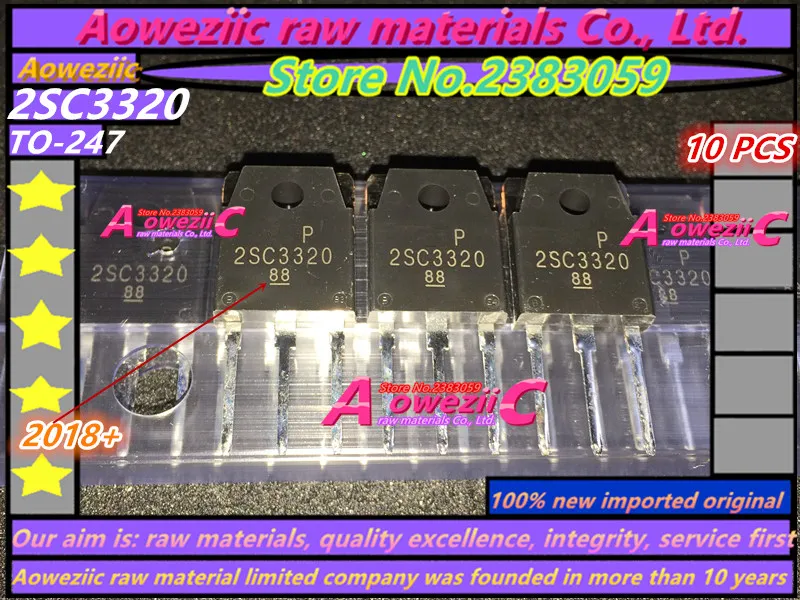 Aoweziic 2018 + 100% новая импортная оригинальная 2SC3320 C3320 TO-3P Мощный транзистор 15A 500 V Переключение транзисторы