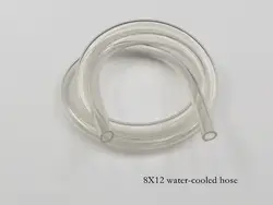 8X12 шланг с водяным охлаждением Ультра-мягкий Прозрачный водопровод УФ-Флуоресцентный порошок водопровод внутренний диаметр 8 наружный